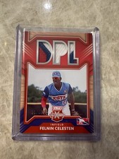 FELNIN CELESTEN 2022 ELITE EXTRA EDITION DPL 3 COLOR JERSEY CARD /49 MARINERS