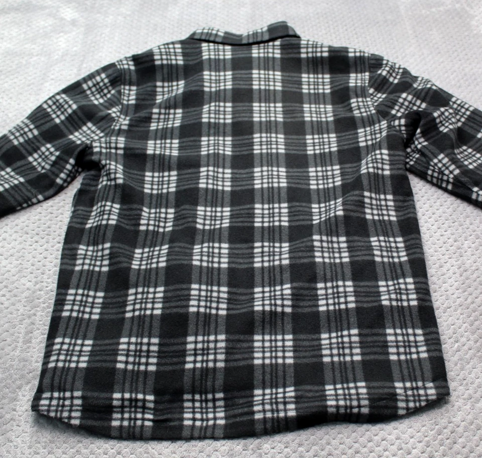 Chaqueta Volcom para Hombres Negra Gris Forrada a Cuadros Frontal A0832202 Foto 3 de 4