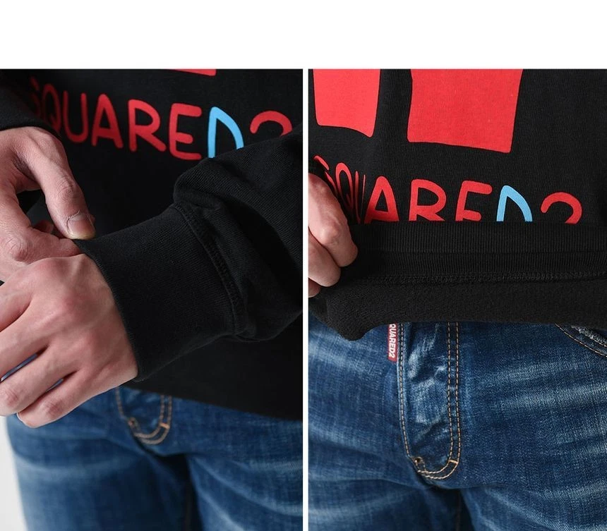 Felpa Dsquared2 stampa a mano 77807583