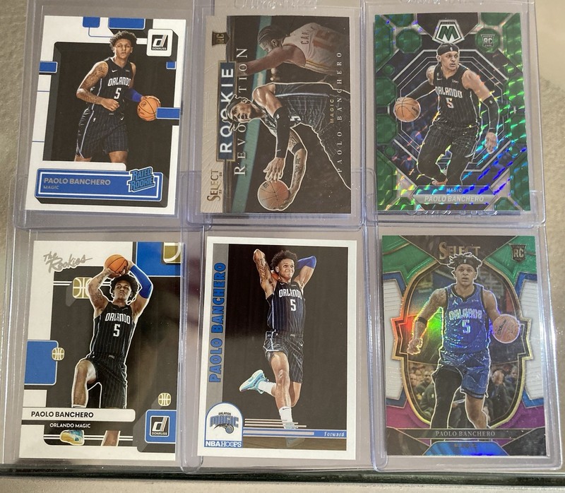 Paolo Banchero Rookie Lot 6 Cards 🔥💎