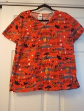Disney Scrub Top Medium Lion King