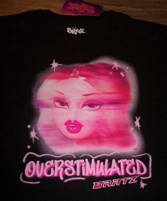 BRATZ Overstimulated T-Shirt MENS 2XL XXL NEW w/ TAG