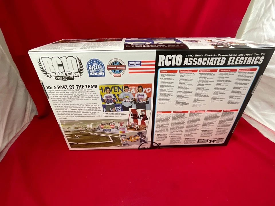 TEAM ASSOCIATED 6034 RC10 TEAM CAR GOLD EDITION KIT 1/10 2WD Limited edition - Image 3 of 4