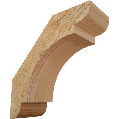 Knee Brace 4''W x 10''D x 10''H Olympic Rough Sawn Douglas Fir - 33.1 lb/ft³