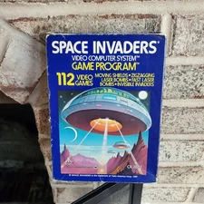 Space Invaders Atari 2600 CIB Tested 1980 Video Computer System Game Program