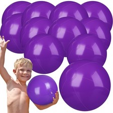12 Pcs Beach Inflatable Beach Balls Large Inflatable Floating for Swimming Po...