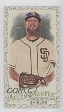 2016 Topps Allen & Ginter Mini Black Border James Shields #73 10ou