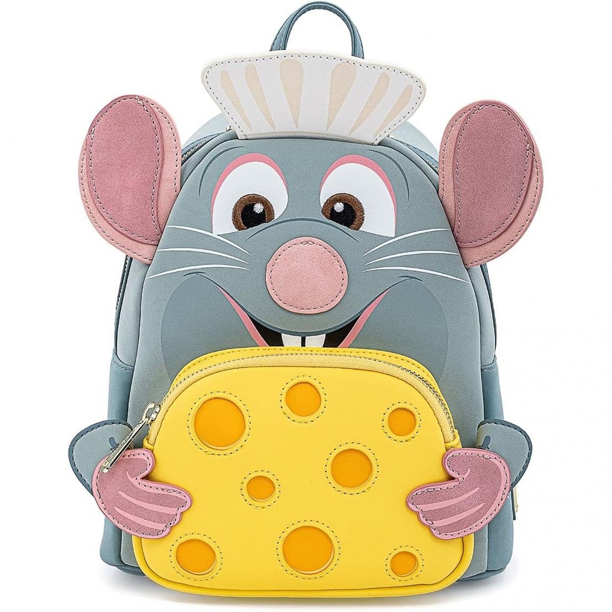 Disney Ratatouille Little Chef Remy Cheese Loungefly Backpack NWT Authentic NWT Disney Loungefly Ratatouille Remy Cheese | Mercari main image 2