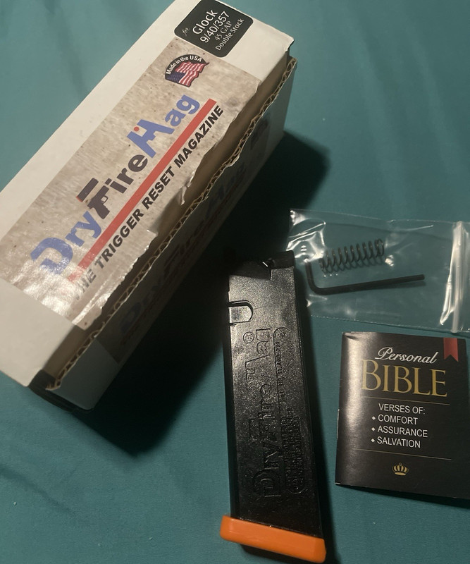 DryFireMag Trigger Reset Magazine for Glock 9mm 40 S&W 357 Pistols