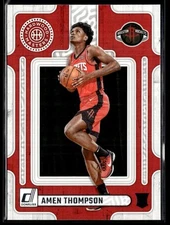 2023-24 Donruss Hardwood Masters Amen Thompson RC Houston Rockets #1