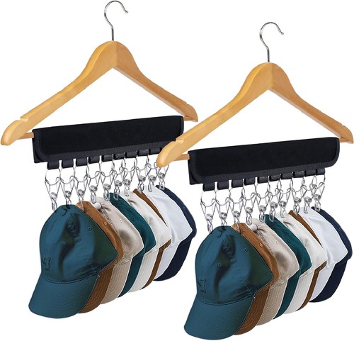 Baseball Cap Closet Rack Hat Organizer Holder Home Storage Door Hanger - Bild 2 von 10