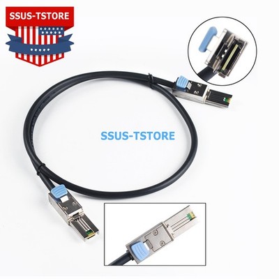 6G External Cable 26Pin SAS to SAS Cable SFF-8088 to SFF-8088 1/2/3 m