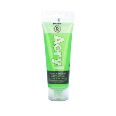 [420TAF75610] Primo Tube Soft Plastique 75ml Peinture Acrylique Fine FLUO Ver... - Photo 1/2
