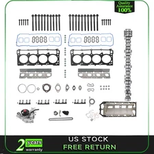 for Ram 1500 5.7L Hemi 2009-2019 MDS Lifters Kit Camshaft water pump Gaskets