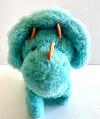 Kid Connection Triceratops Blue Plush Stuffed Animal (not tested)