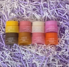 LANEIGE Lip Sleeping Mask Travel Size Vanilla Mango Gummy Chocolate Caramel Cand