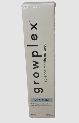 #ad #ad GROWPLEX Vitafoam 5% Minoxidil Foam for Hair Regrowth 2 fl oz *NEW SEALED* $26.09