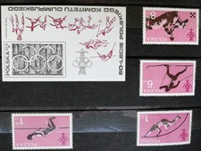 Timbre Pologne neuf Sport