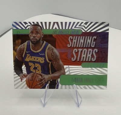 Panini 2019-20 Illusions Shining Stars Insert LeBron James #5 Lakers
