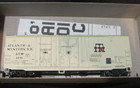 Custom HO Sc Athearn Atlantic & Western ATW 2046 40' Box Freight Car — photo 3