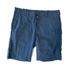 NWT Men  s J. Crew Stretch Tech Blue Shorts 34 NEW