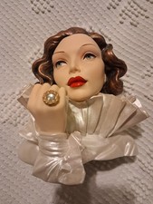 Cameo Girls 1932 Judith Satin Doll Head Vase