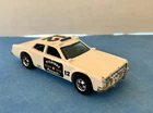 Vintage Hot Wheels 1977 Highway Patrol Car  #12  "White" - Made in Hong Kong