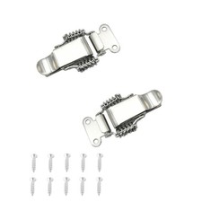 Spring hasp Toolbox Toggle latches Lock  Stainless SteelToolbox Draw Compr