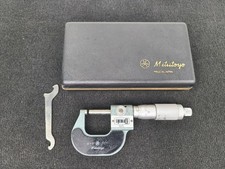 Mitutoyo 193-201 Rolling Digital Outside Micrometer 0-1" Range Tool