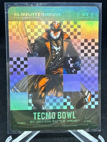 Bo Jackson Battle Arena Tecmo Bowl Slaughterhouse Steel Big Pixel foil #BP660