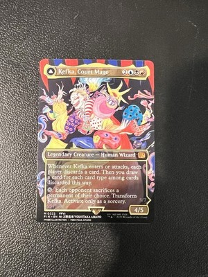 Kefka, Court Mage (0322) (Borderless) Final Fantasy Regular for