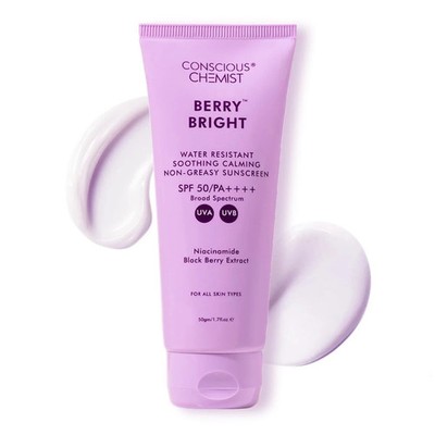 Conscious Chemist  Sonnenschutz LSF 50 PA++++ | 50g | Berry Bright