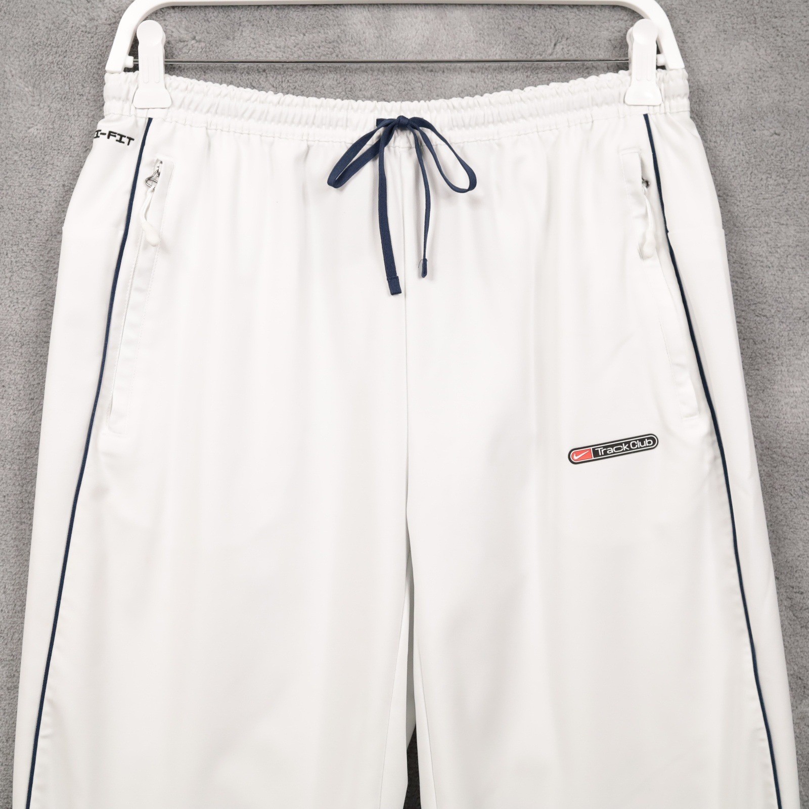 NIKE Dri-FIT Track Club Challenger White Running Pants Mens Sz M thumbnail 6