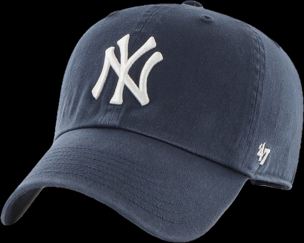 NY Yankees Clean-Up Cap 47 Brand Navy Blue Adjustable Hat