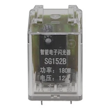 Efficient 12V Car LED Flasher Relay 3Pin Turn Signal Rate Control 180W