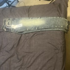 2025 New Purple Brand men's fashion splash-ink Blue jeans 