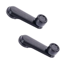 2 pcs = Window Crank Winder Handle Black for Nissan Xterra Frontier Pickup P/UP