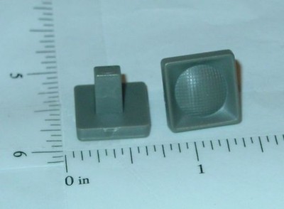 Pair Square Ertl Loadstar Plastic Headlights Toy Parts ETP-006