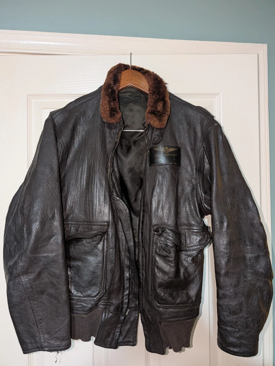 INTERMEDIATE TYPE G-1 フライトジャケット L 42 Jacket, navy flying man's intermediate Type G-1. Size 40 | eBay