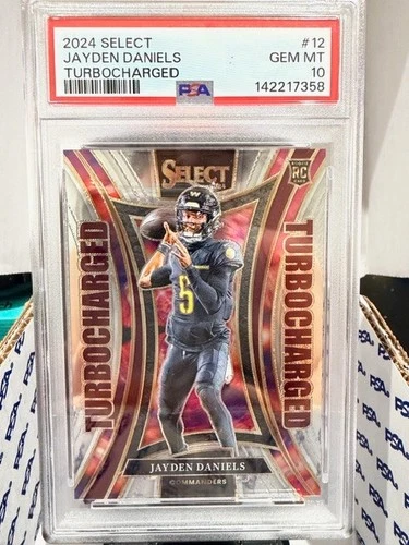 JAYDEN DANIELS RC 2024 SELECT #12 PSA 10 🔥 🔥