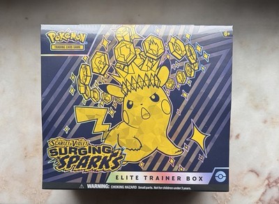 Pokémon Surging Sparks Elite Trainer Box ETB Englisch NEW/SEALED OVP TCG