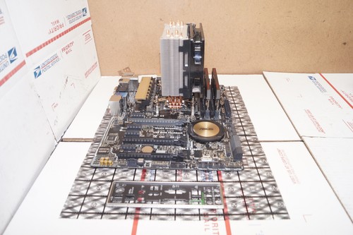 ASUS Z97-PRO (Wi-Fi AC) Z97 Motherboard W/Intel I7-4770k 16GB Corsair Ram Cooler - Picture 4 of 24