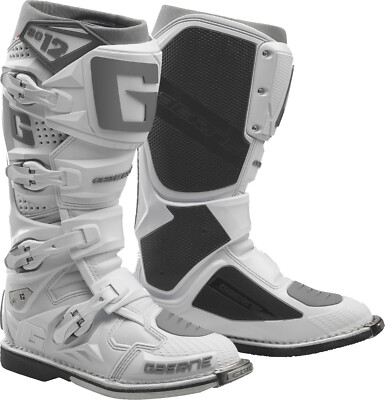 Gaerne SG-12 Motocross Boots White Size: 8