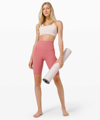 Lululemon Brier Rose Align Shorts 10 