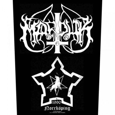 Marduk Norrköping  Rückenaufnäher- Backpatch NEU & OFFICIAL Metal