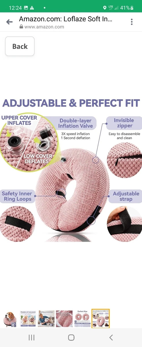 For Small Dog Soft Inflatable Dog Cone Collar Dogs Cats After
