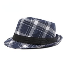 Herren Retro Tartan Mütze Kariert Fischerhut Fischer Sommer Bademode Freizeit