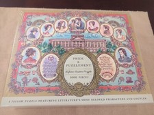 Jane Austen Jigsaw Puzzle Pride and Puzzlement 1000 pieces Prejudice Emma New
