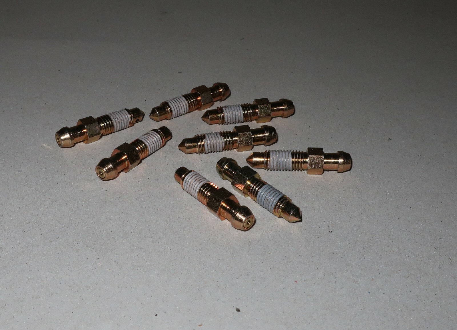 Maserati Biturbo BRAKE CALIPER Bleed Screw Set SPEED BLEEDERS One Man 8 pc set