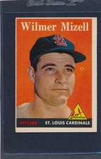 1958 Topps #385 Wilmer Mizell Cardinals EX 58T385-82515-2